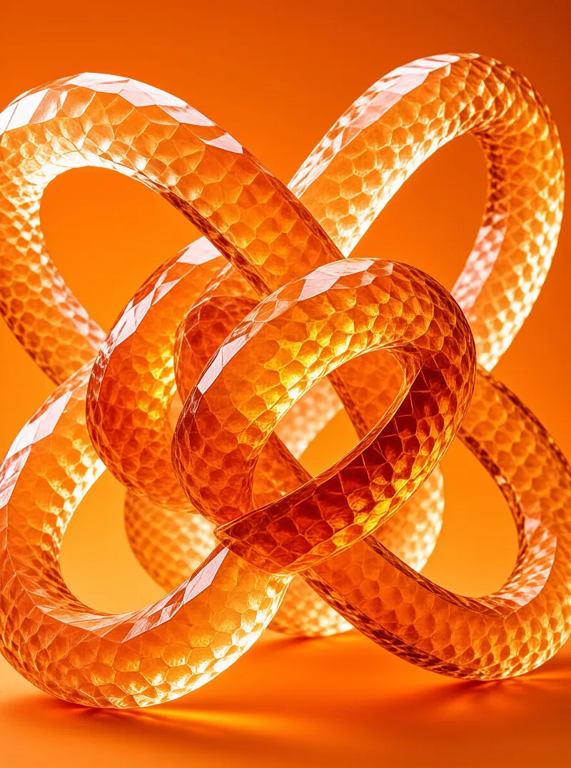 Interwoven Honeycomb Knot
