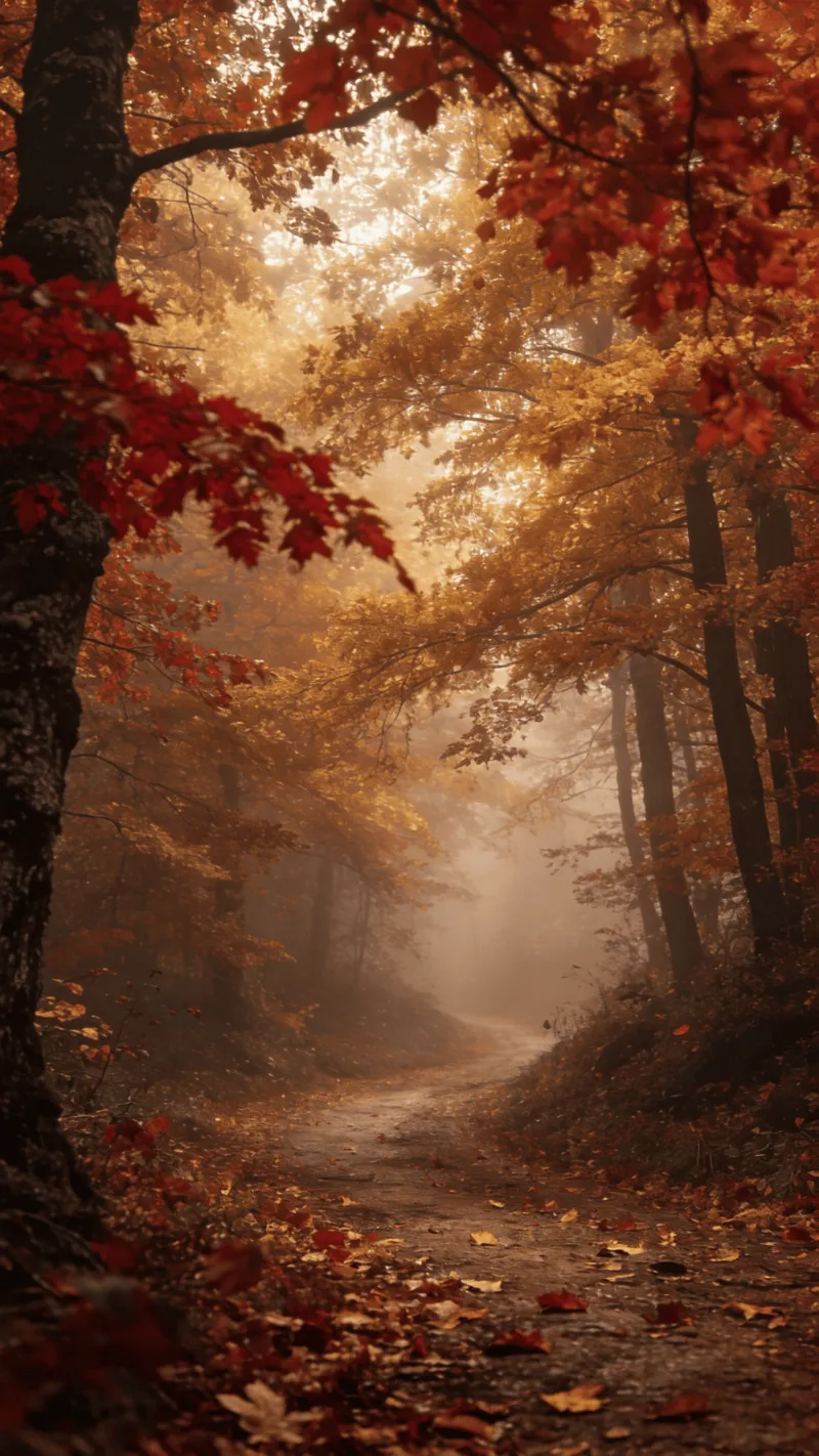 Autumn Forest Landscape