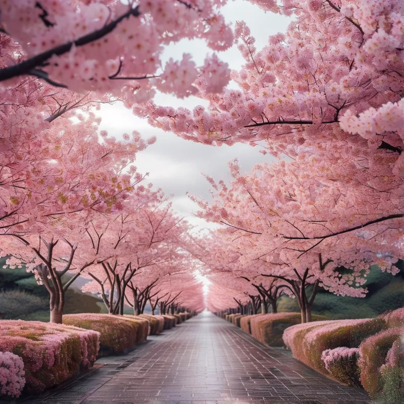 Cherry Blossom Path
