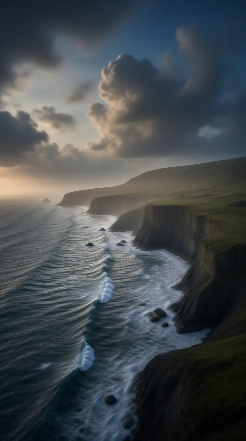 Dramatic Coastal Cliffs