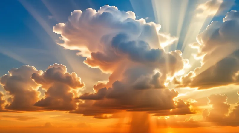 Sunlight Through Clouds
