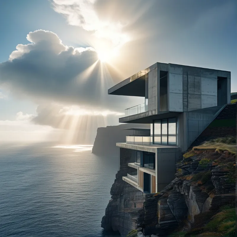 Cliffside Modern Villa