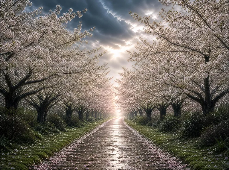 Cherry Blossom Path