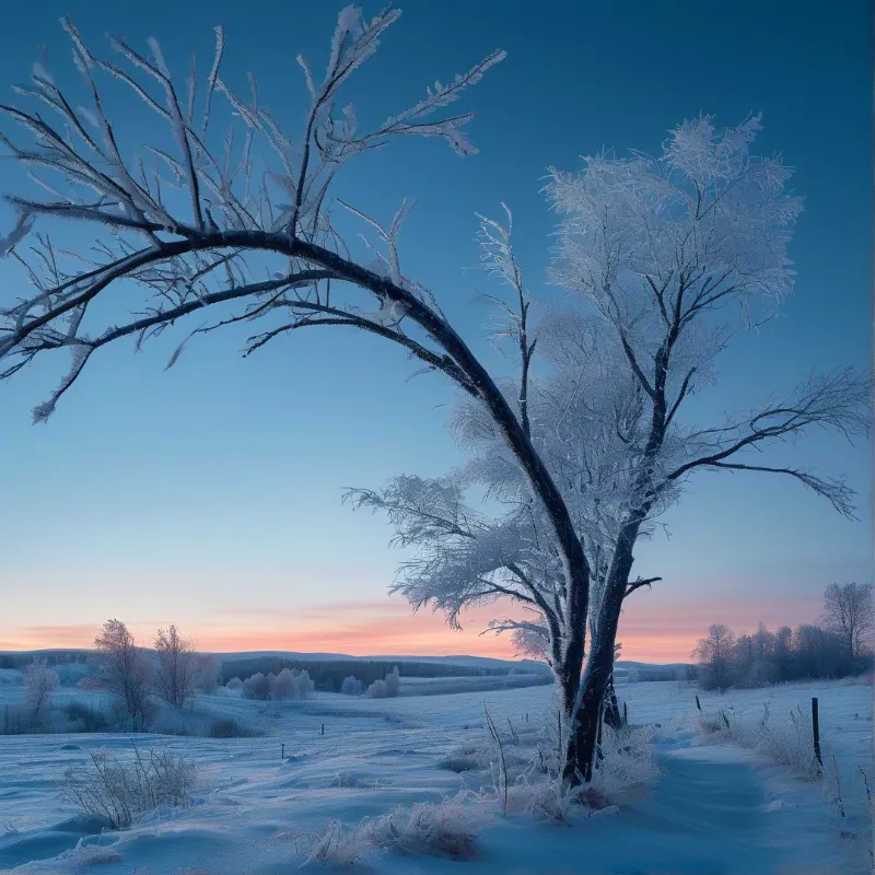 Frosty Winter Dawn