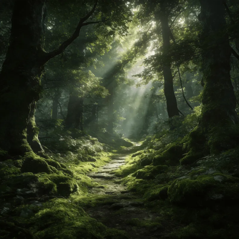 Healing Forests Landscape