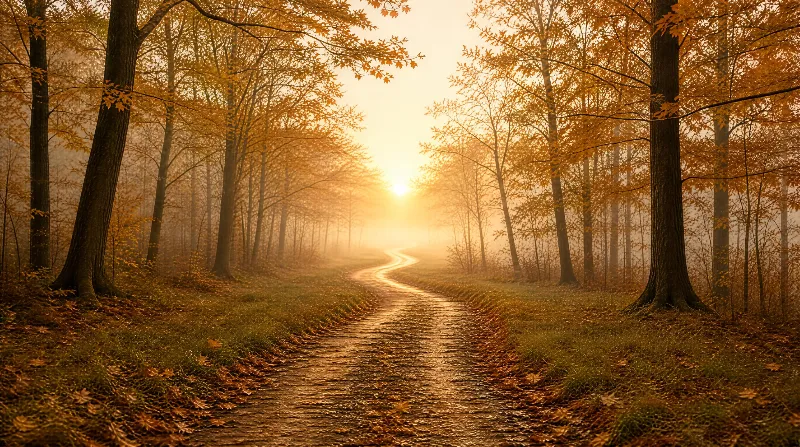 Autumn Forest Path