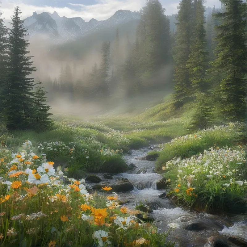 Misty Mountain Valley