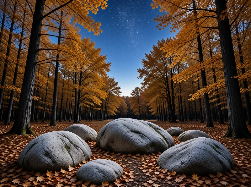 Enchanted Autumn Forest