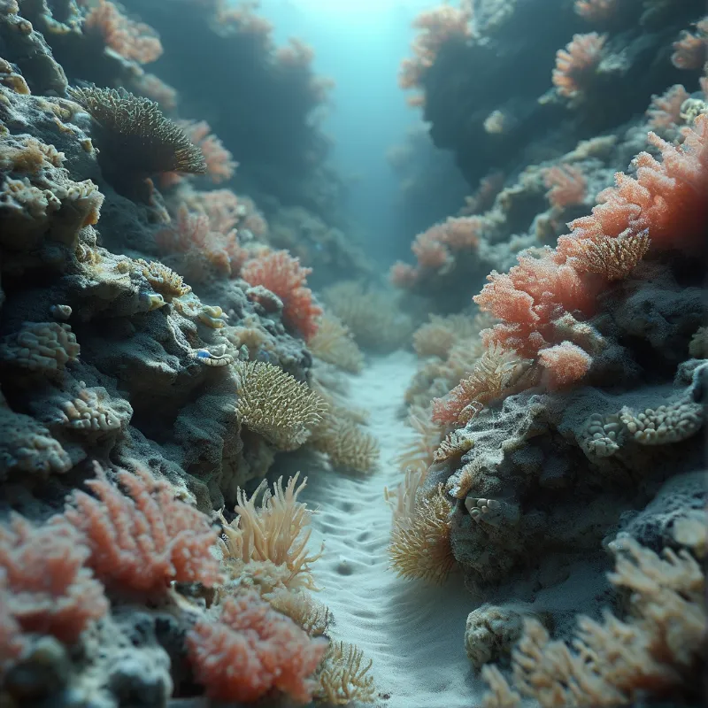 Underwater Coral Passage