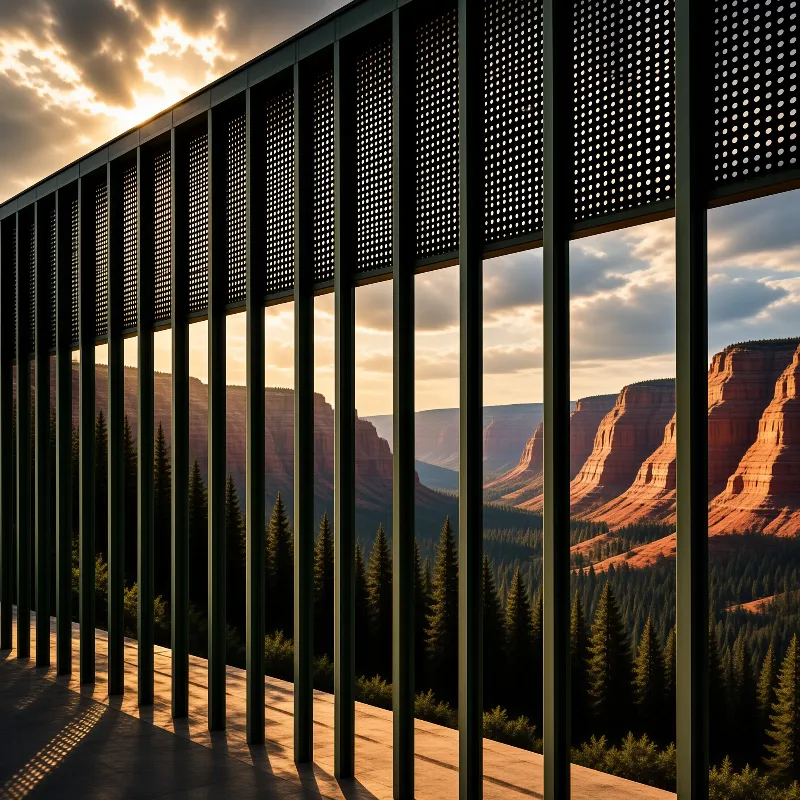 Architectural View of Canyon