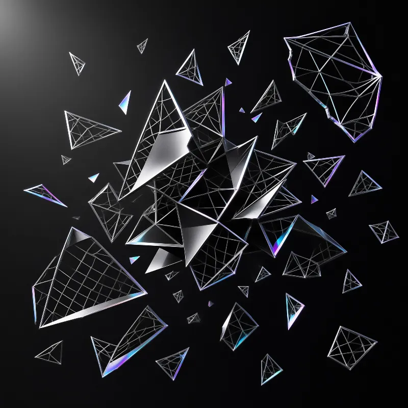 Abstract Polygon Explosion