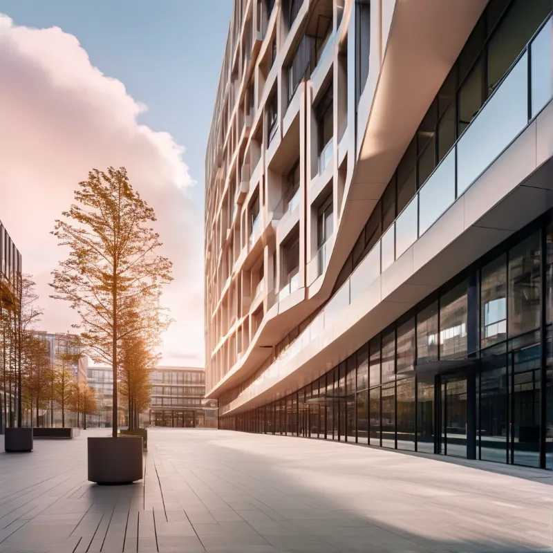 Modern Building Facade