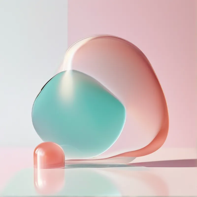 Abstract Pastel Shapes