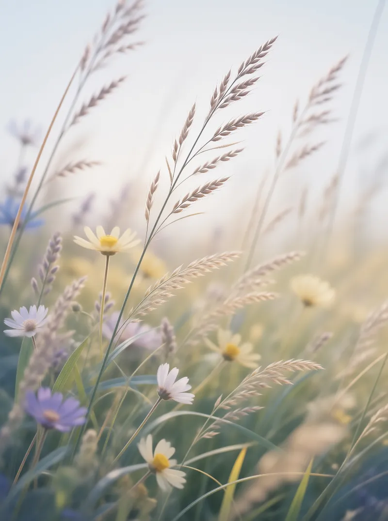 Dreamy Meadow Wildflowers
