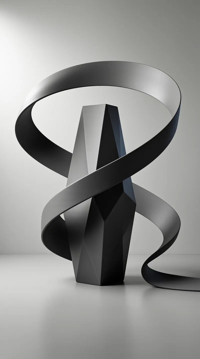 Abstract Geometric Sculpture