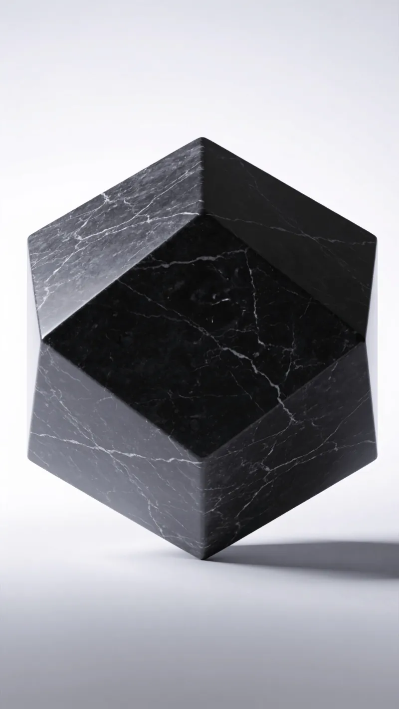Marble, Dark Dodecahedron