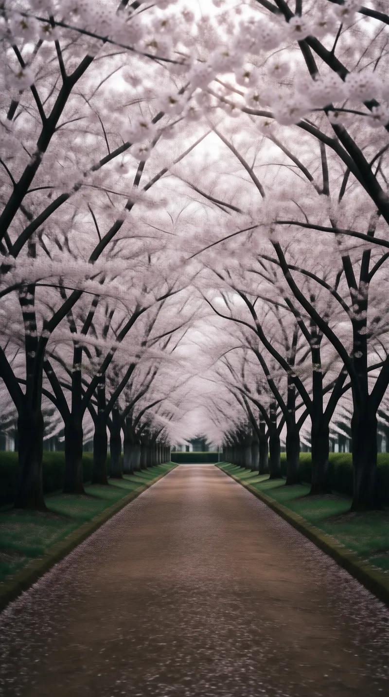 Cherry Blossom Path