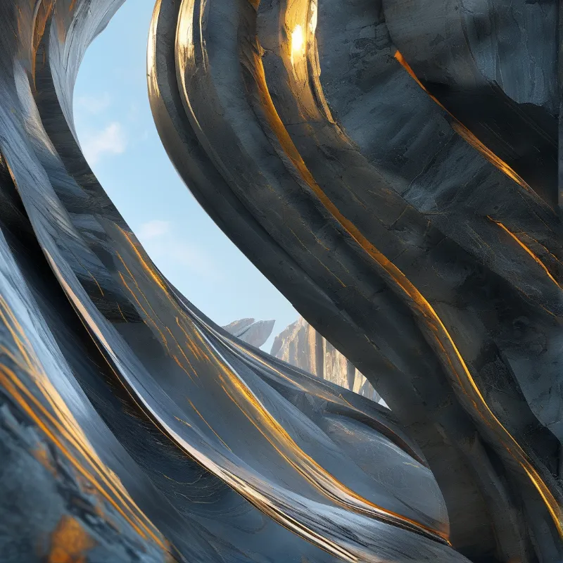 Abstract Metallic Curves