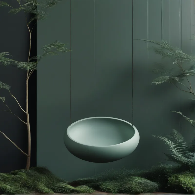 Suspended Minimalist Bowl