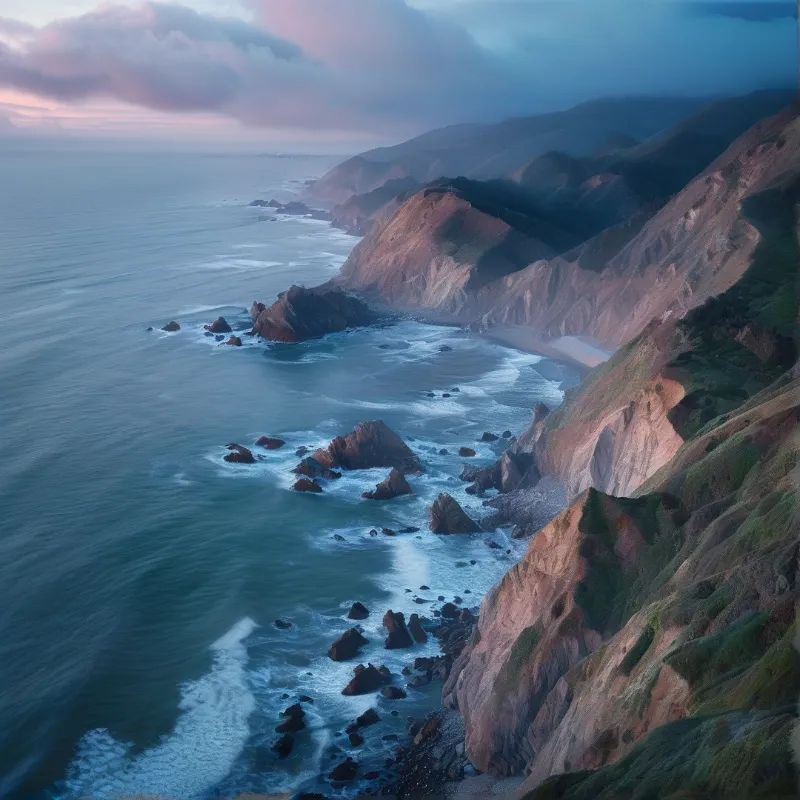 Twilight Coastal Shores