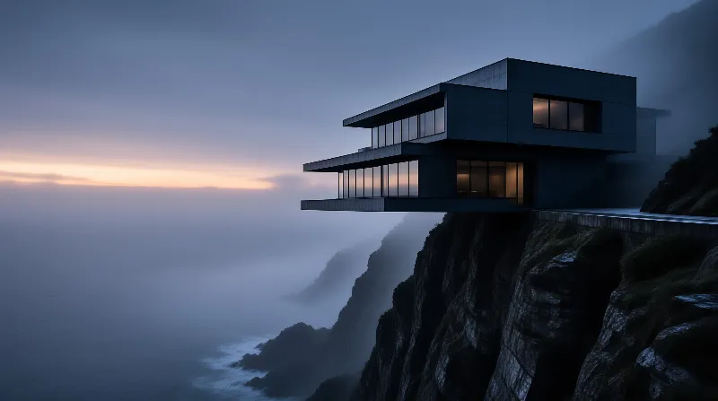 Modern Cliffside Villa