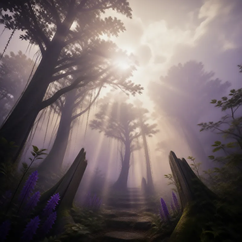 Mystical Forest Path