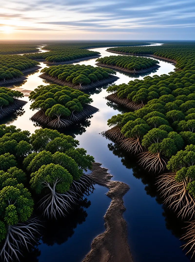 Mangrove Aerial View
