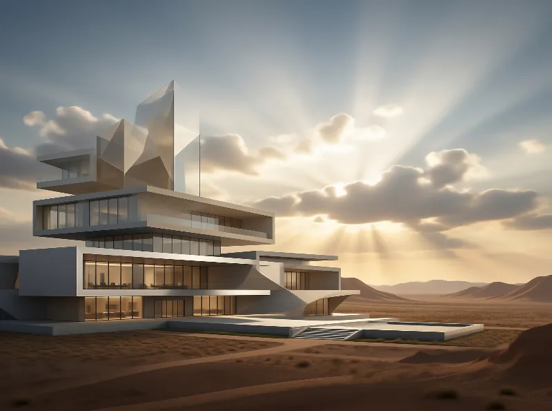 Futuristic Desert Residence