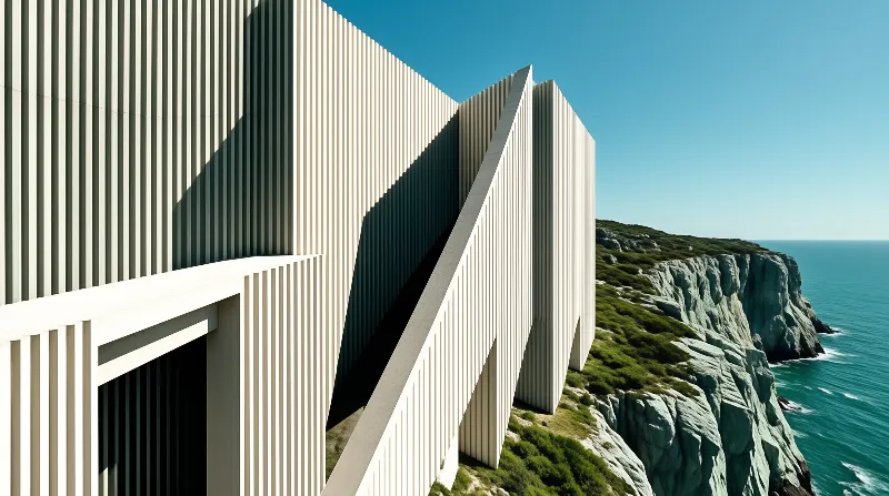 Modern Cliffside Architecture