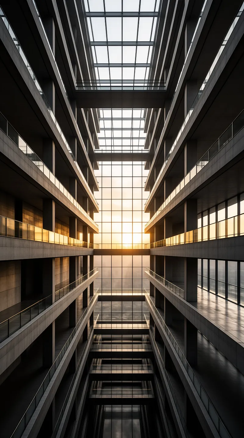 Modern Building Atrium