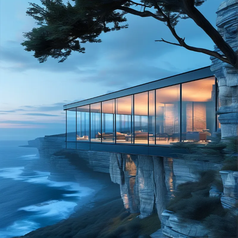 Cliffside Modern Villa