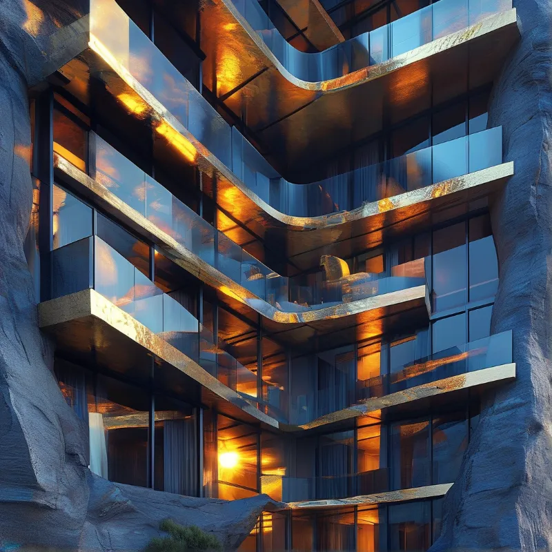 Modern Cliffside Residence
