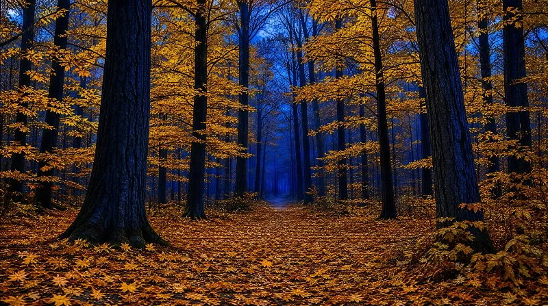 Autumn Forest Path