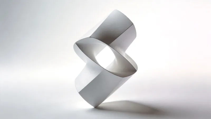 Impossible Shape — Minimalist Dreamlike Study