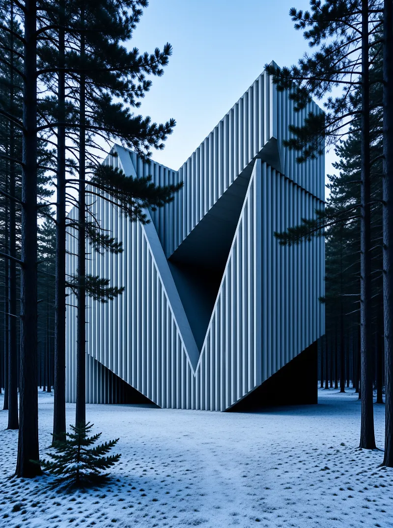 Geometric Building in Snow