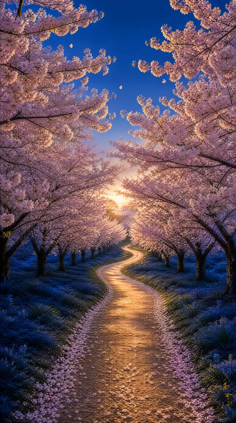 Cherry Blossom Path