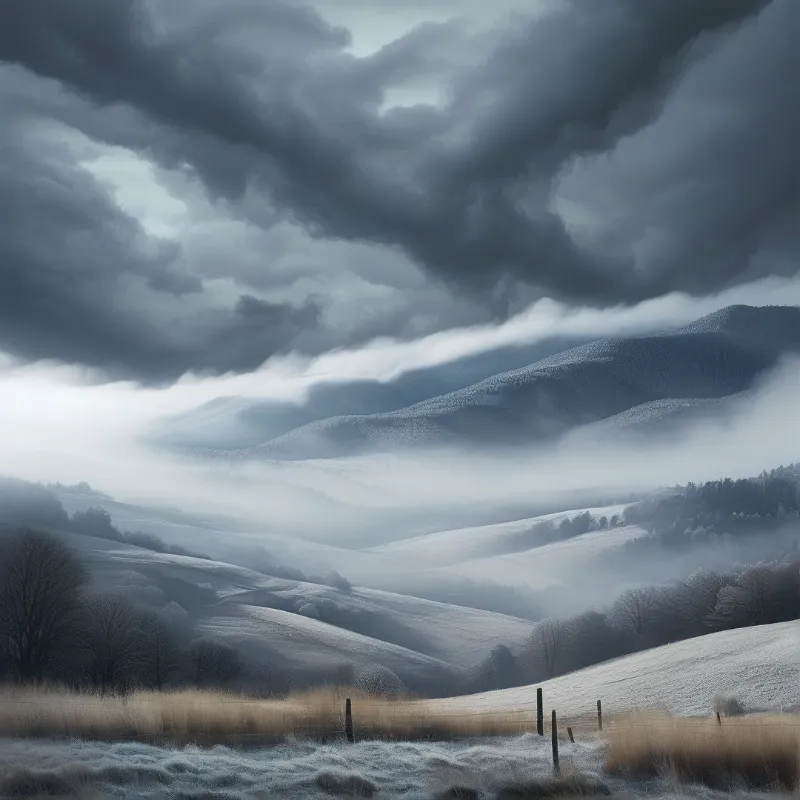 Misty Frosty Hills