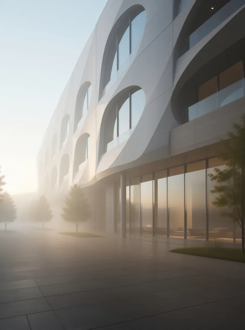 Modern Curved Architecture