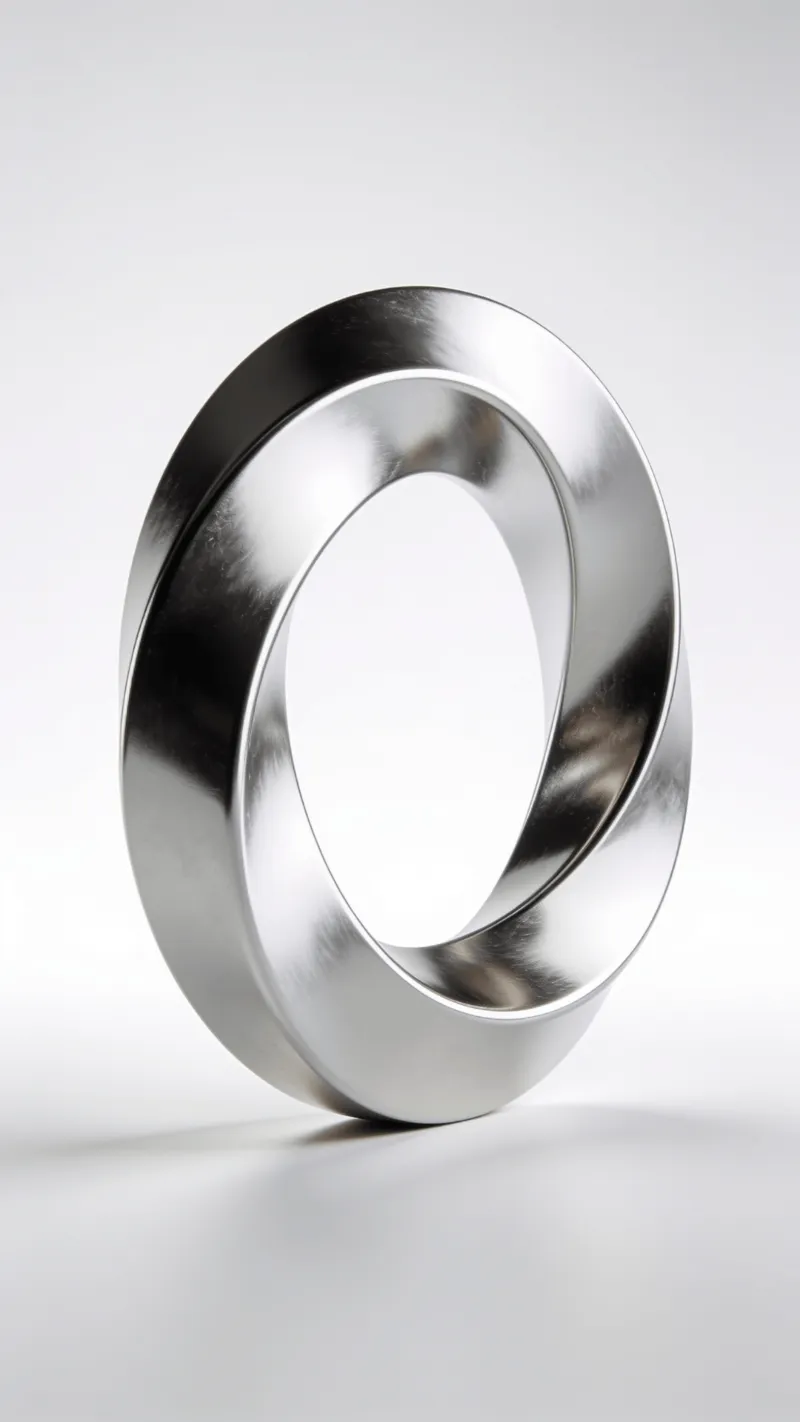 Minimalist Mobius Strip