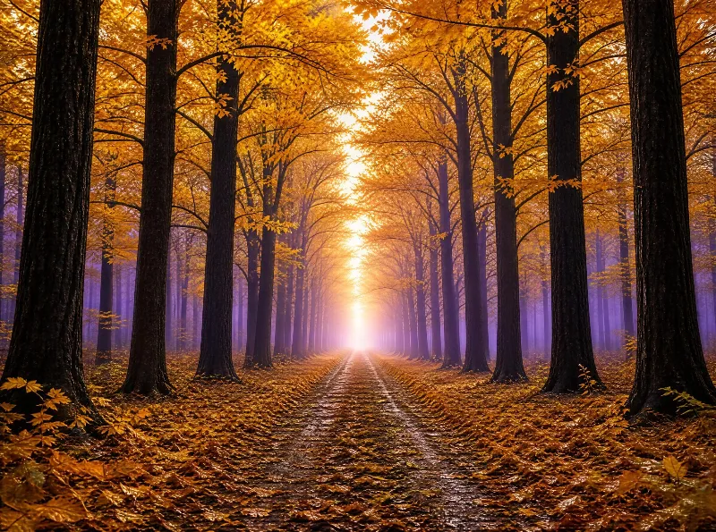 Autumn Forest Path