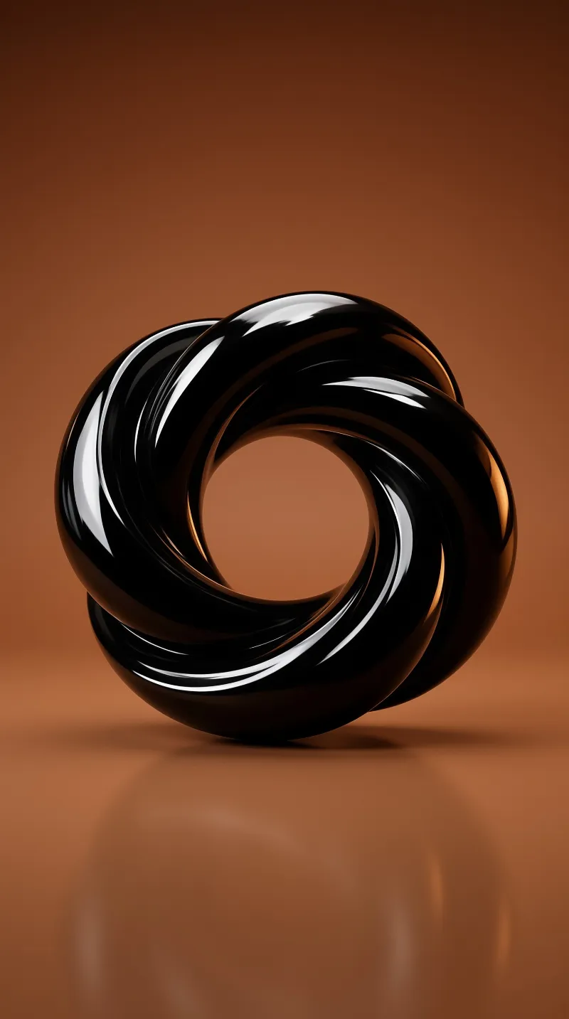 Glossy Black Knot