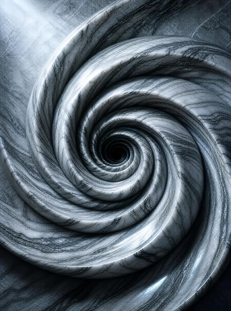 Marble Spiral Vortex