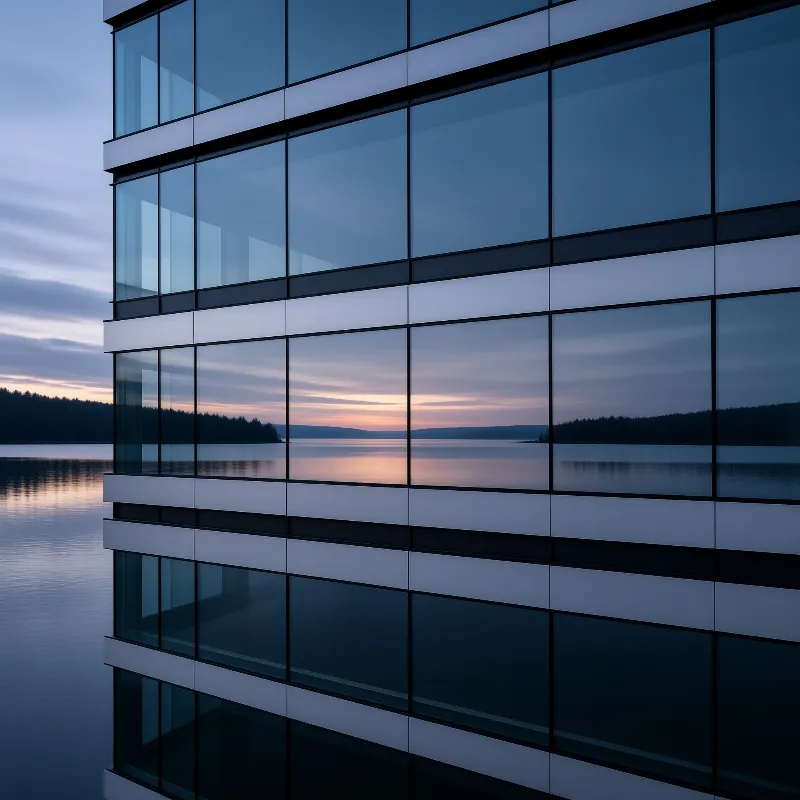 Modern Glass Facade