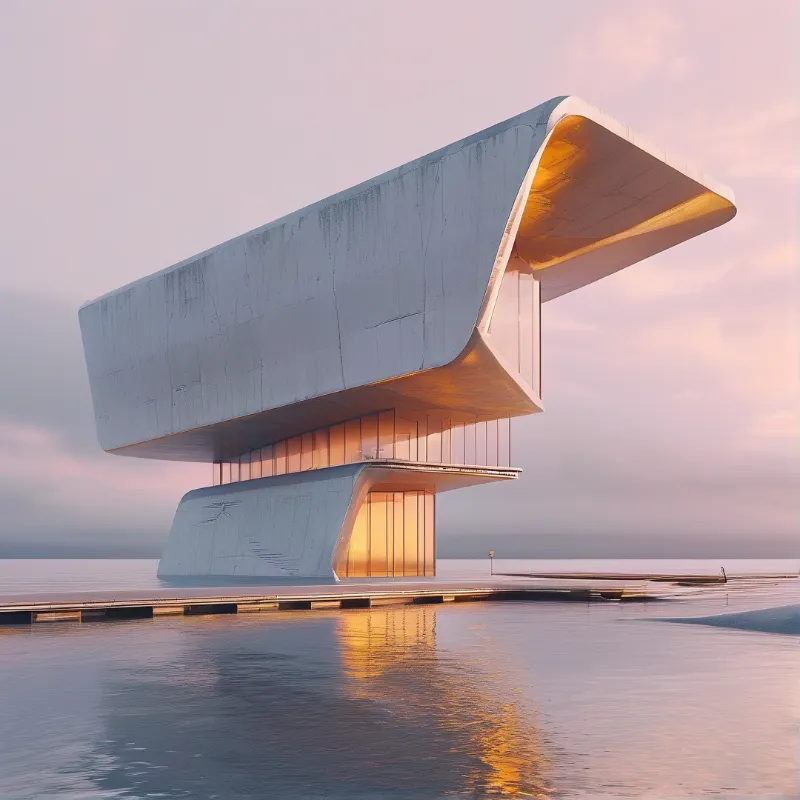Futuristic Water Architecture