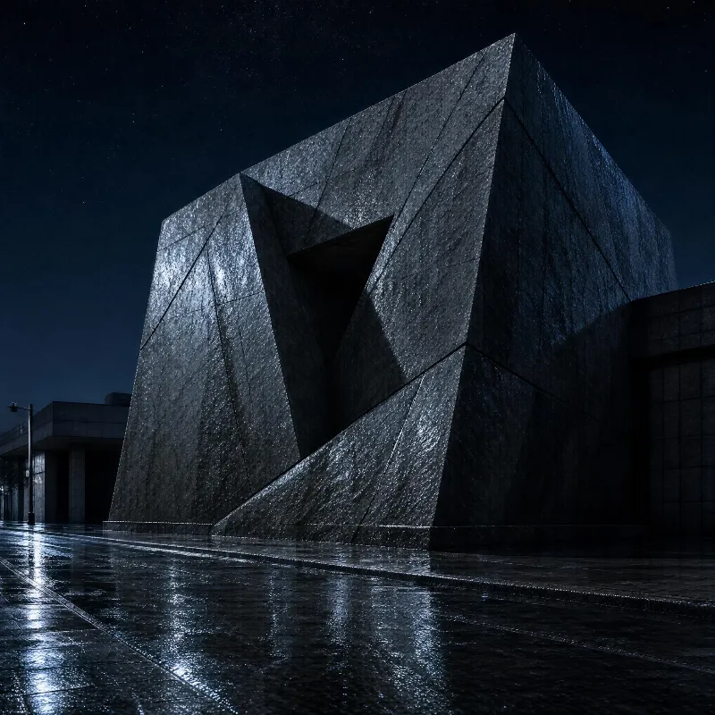 Nighttime Geometric Building