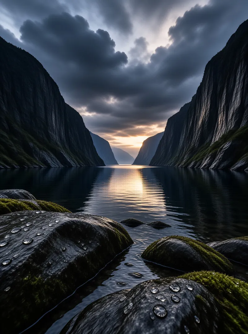 Fjord Sunset
