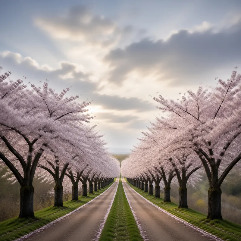 Cherry Blossom Road