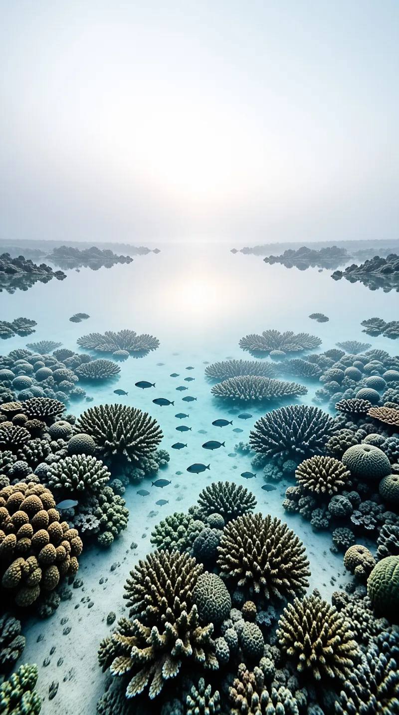 Underwater Coral Reef Scene