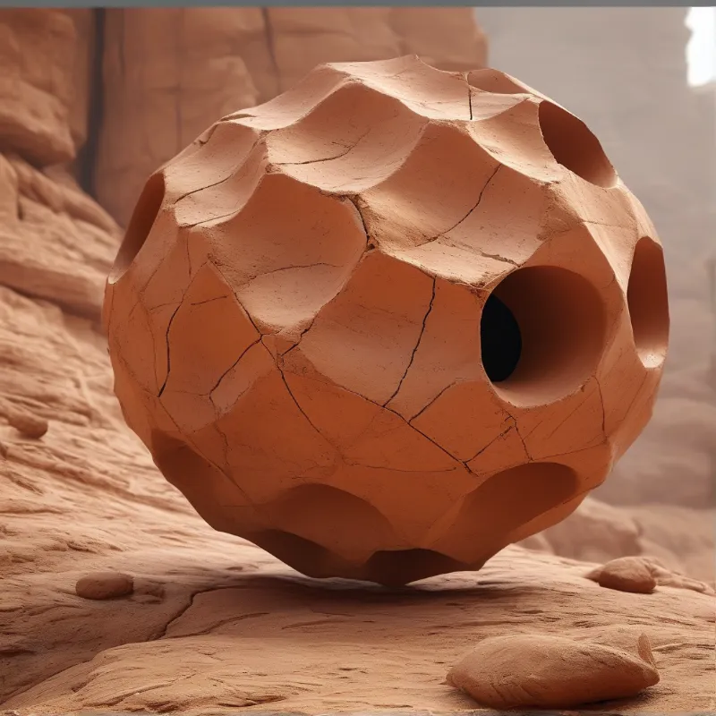Porous Rock Sphere