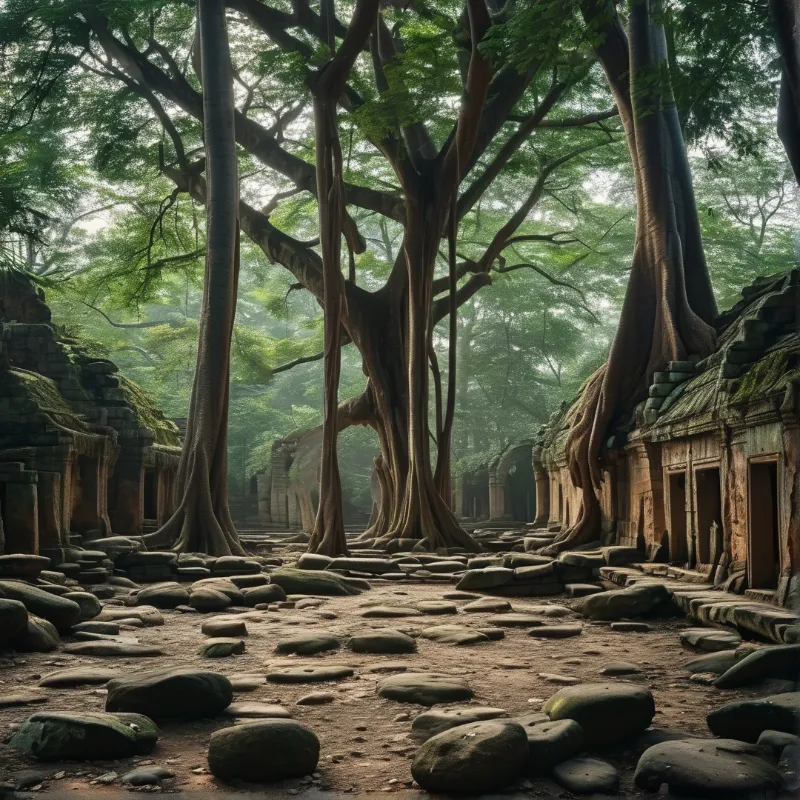 Ancient Jungle Ruins